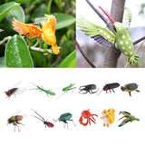 Max Realistic Insect Animal Pot Hanger Fridge Magnet Garden Decor Cicada