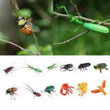 Max Realistic Insect Animal Pot Hanger Fridge Magnet Garden Decor Cicada