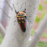 Max Realistic Insect Animal Pot Hanger Fridge Magnet Garden Decor Cicada