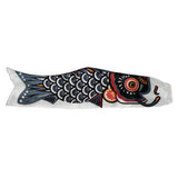 Max Japanese Decorative Windsock Carp Flag Koi Nobori Sailfish 50cm Black