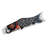 Max Japanese Decorative Windsock Carp Flag Koi Nobori Sailfish 50cm Black