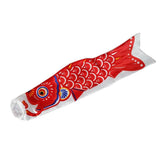 Max Japanese Decorative Windsock Carp Flag Koi Nobori Sailfish 50cm Red