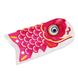 Max Japanese Decorative Windsock Carp Flag Koi Nobori Sailfish 15cm Rose Red