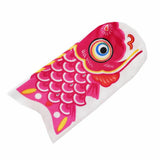 Max Japanese Decorative Windsock Carp Flag Koi Nobori Sailfish 15cm Rose Red