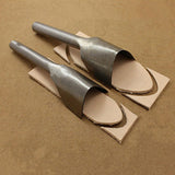 Max Leather Craft V-shaped Cutter Punch Strap Tools Belt Wallet End DIY 25mm