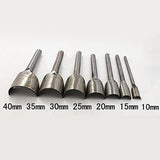 Max Leather Craft Strap Belt Walllet End Cutter Punch Tool Half Round 10mm