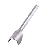 Max Leather Craft Strap Belt Walllet End Cutter Punch Tool Half Round15mm