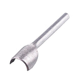Max Leather Craft Strap Belt Walllet End Cutter Punch Tool Half Round 20mm