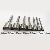 Max Leather Craft Strap Belt Walllet End Cutter Punch Tool Half Round 20mm