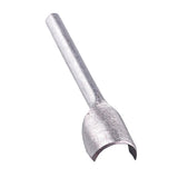 Max Leather Craft Strap Belt Walllet End Cutter Punch Tool Half Round 20mm