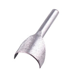 Max Leather Craft Strap Belt Walllet End Cutter Punch Tool Half Round 25mm