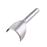 Max Leather Craft Strap Belt Walllet End Cutter Punch Tool Half Round 25mm