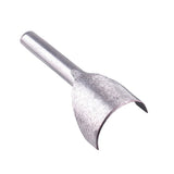 Max Leather Craft Strap Belt Walllet End Cutter Punch Tool Half Round 25mm