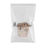 Max Washable Kraft Paper Bag Plant Flowers Pot Storage Bag 13x13x23cm Rose Gold