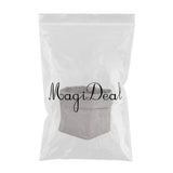 Max Washable Kraft Paper Bag Plant Flower Pot Storage Bag 15x15x28cm Grey