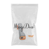Max COB LED Light Magnetic Pocket Pen Inspection Flashlight with Clip Orange