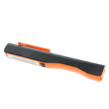 Max COB LED Light Magnetic Pocket Pen Inspection Flashlight with Clip Orange
