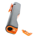 Max COB LED Light Magnetic Pocket Pen Inspection Flashlight with Clip Orange