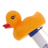 Max Pool&Spas Thermometer Floating Swimming Water Temperature with Rope Duck