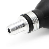 Max Rubber Aluminum Fuel Line Pump Primer Bulb Hand Primer Gas Petrol Pumps 6mm