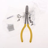 Max 11inch Extra Long Reach Nose Straight Bent Nose Pliers Hand Tools  45 degree