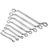 Max 8 PCS Double End Ring Spanners Offset Ring Spanners Wrench Tool Set 5.5-27mm