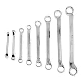 Max 8 PCS Double End Ring Spanners Offset Ring Spanners Wrench Tool Set 5.5-27mm