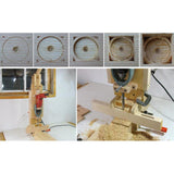 Max Square Hole Saw Auger Drill Bit Mortising Chisel Woodworking Tools 7.94mm