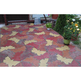 Maxbell Large Butterfly Shaped Stepping Stone Plaster Concrete Mold for Garden