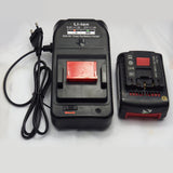 Max 14.4V - 18V Li-ion Battery Charger Replace for Bosch BAT607 BAT614 EU Plug