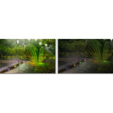 Max LED Buried Light Under Ground Lamp Outdoor PathWay Garden Decking 15W Green