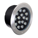 Max LED Buried Light Under Ground Lamp Outdoor PathWay Garden Decking 15W Green