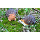 Max Micro Landscape Decor Resin Ornament Garden DIY Crafts Pair of Hedgehog #1