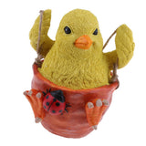 Max Resin Simulation Swing Animal Figurine Garden Ornament Decor Chicken