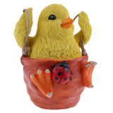 Max Resin Simulation Swing Animal Figurine Garden Ornament Decor Chicken