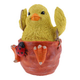 Max Resin Simulation Swing Animal Figurine Garden Ornament Decor Chicken
