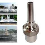 Max Adjustable Stainless Steel Universal Straight Garden Fountain Nozzle DN15