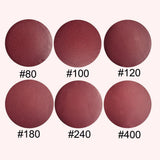 Max 10pcs 150mm 6'' Sander Disc Sanding Disks Pad Polishing Pad Sandpaper 150#