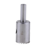 Max Carbide Hole Saw Drill Bit Buddha Beads Solid Carbide Ball Wood Cutter 18mm