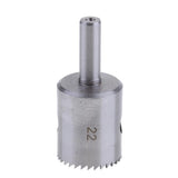 Max Carbide Hole Saw Drill Bit Buddha Beads Solid Carbide Ball Wood Cutter 22mm