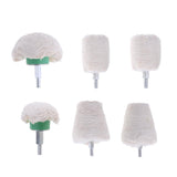 Max Polishing Buffing Wool Cotton wheel for Rotary Tool Accessory #1- 45x20mm