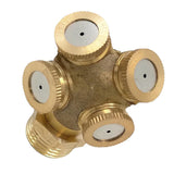 Max Brass Agricultural Misting Spray Nozzle Garden Sprinkler 0.5inch