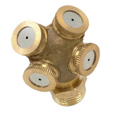 Max Brass Agricultural Misting Spray Nozzle Garden Sprinkler 0.5inch