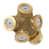 Max Brass Agricultural Misting Spray Nozzle Garden Sprinkler 0.5inch