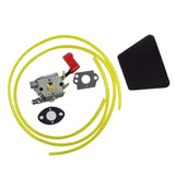Max Carburetor for WT-628 Poulan 32cc Gas Trimmer Pole Pruner Gaskets Fuel Line