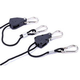 Max 1 Pair Rope Ratchet Yoyo Grow Light Filter Hanger Reflector Indoor Growing