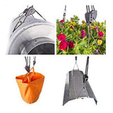 Max 1 Pair Rope Ratchet Yoyo Grow Light Filter Hanger Reflector Indoor Growing