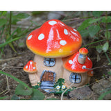 Max Mushroom Fairy House Statue Miniature Fairy Garden & Terrarium New 1