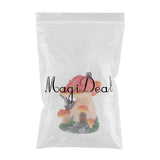 Max Mushroom Fairy House Statue Miniature Fairy Garden & Terrarium New 2