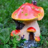 Max Mushroom Fairy House Statue Miniature Fairy Garden & Terrarium New 2